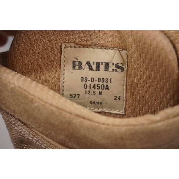 Bates E01450 M8 Hot Weather Tactical Desert Boots Men’s 12.5 N Vibram Tan USMC main image 4